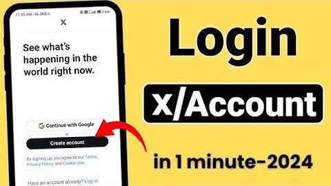 Twitter X Account Email se login kaise kare | How to login Twitter X Account 2024 By Harshit