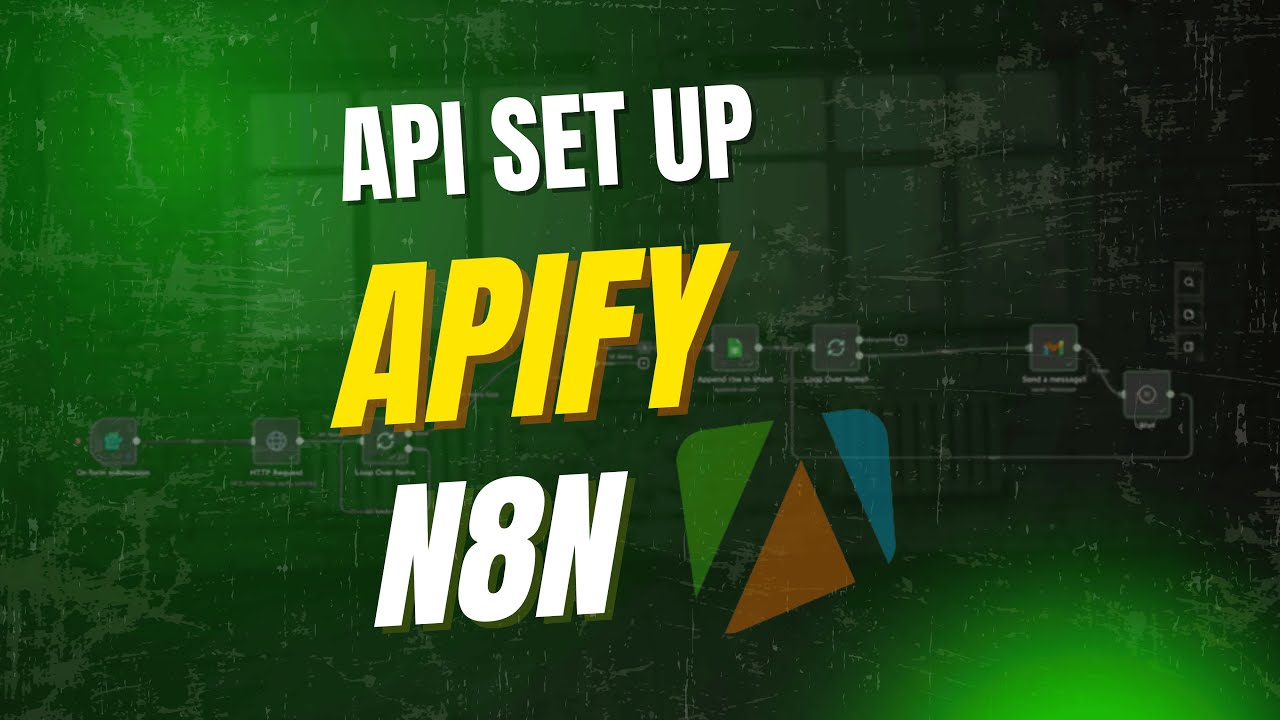 Apify API Setup in N8N Bangla | Collect Leads & Send Email Automation ...