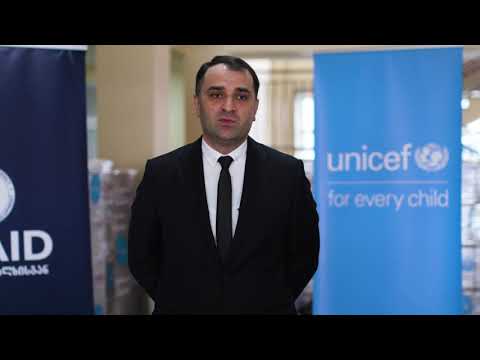 გაეროს ბაშვთა ფონდმა USAID-ის მხარდაჭერით ბათუმის ბაღებს ჰიგიენურ საშუალებები გადასცა.