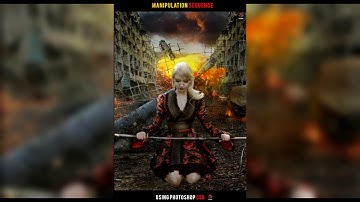 War Photo manipulation Sequence Video | Adobe Photoshop cs6 |2019