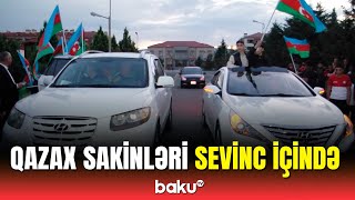 Qazaxlılar 4 kəndin qaytarılmasına belə sevindi