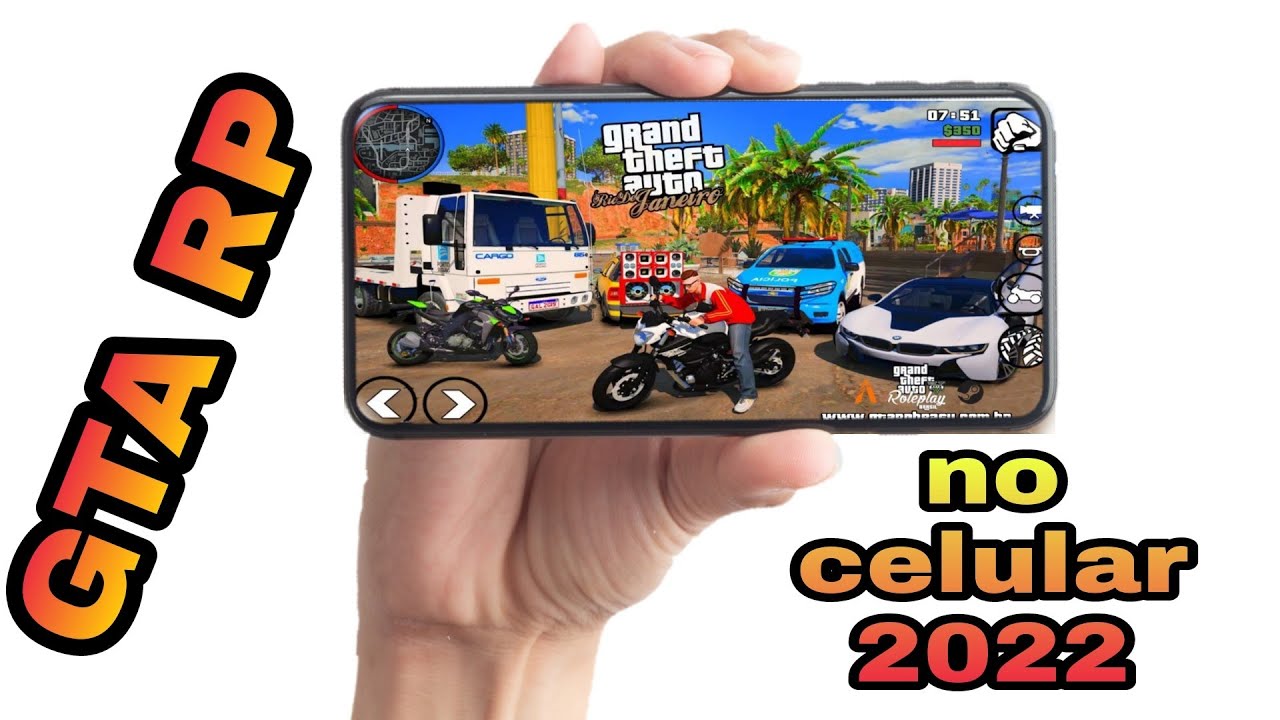 GTA RP MOBILE!!😱🔥 COMO JOGAR GTA RP NO CELULAR - GTA RP ANDROID 2022 