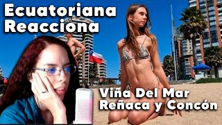 Ecuatoriana 🇪🇨 reacciona a Mateo & Lisanna en Chile 🇨🇱 Recorren Viña del Mar, Reñaca y Concón