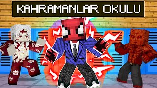 İŞTE SÜPER GÜCÜM! KAHRAMANLAR OKULUNA YENİ BAŞLANGIÇ  Minecraft