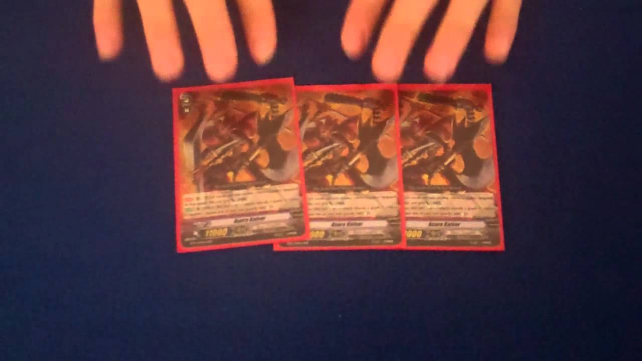 Cardfight Vanguard Deck Profile and Binder