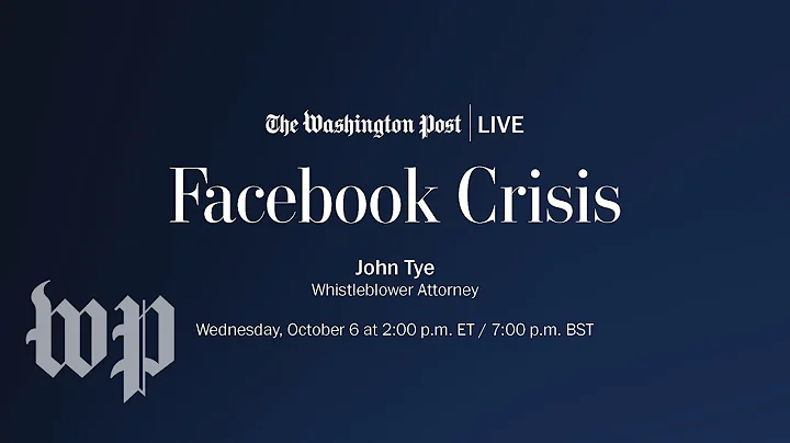 John Tye, attorney of Facebook whistleblower Frances Haugen (Full Stream 10/6)