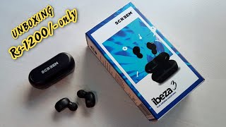 cheap and best wireless earbuds | Screem ibeza 3 true wireless Earphones Unboxing