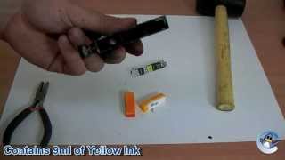 Inside Canon CLI-526Y Yellow Ink Cartridge
