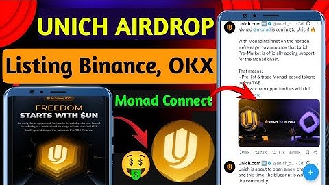 🛢️UNICH Airdrop Listing On Bitget , Binance, OKX Wallet | UNICH Token Price | UNICH New Updates