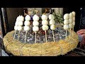 JAPANESE STREET FOOD 🍡 Spinning SKEWERS Wheel