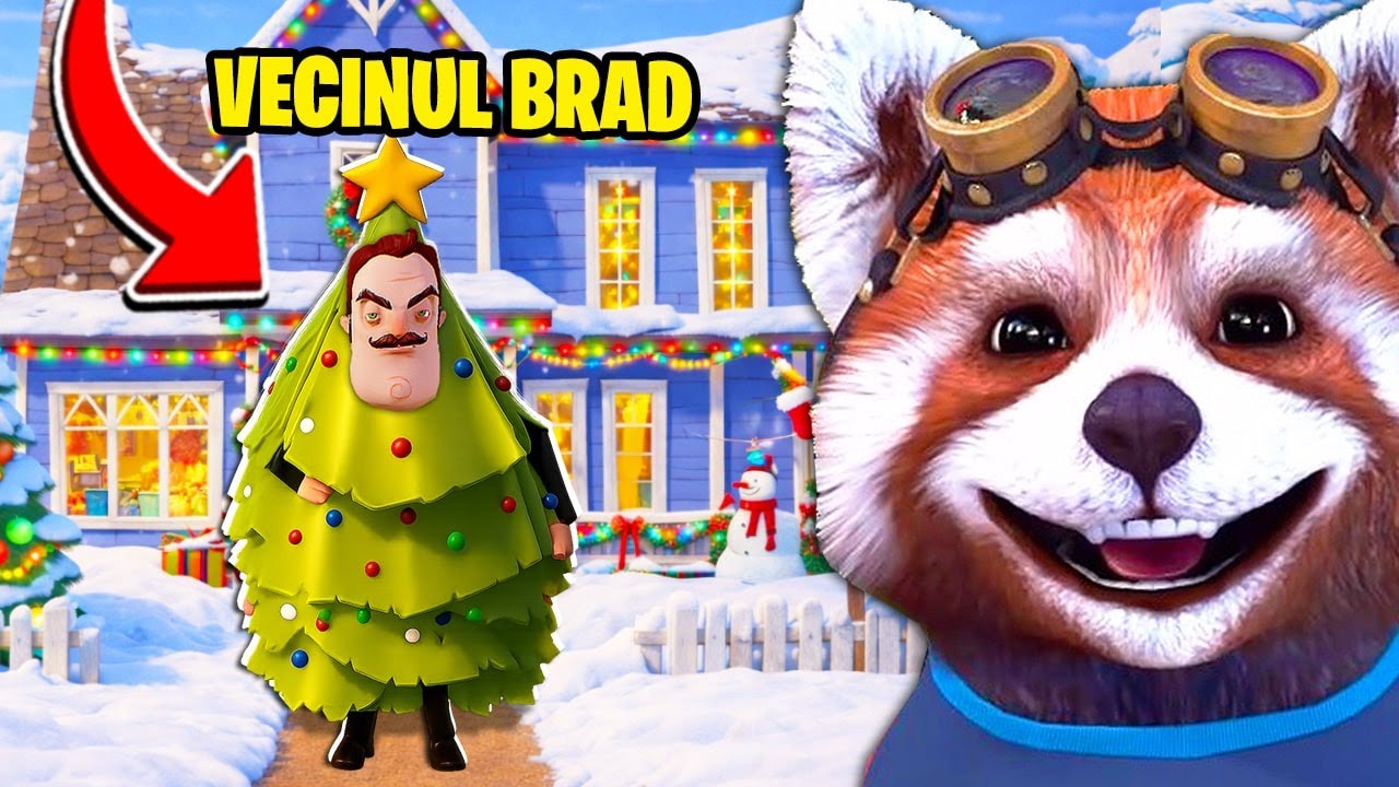 Vecinul Brad in HELLO NEIGHBOR! Salvez Craciunul