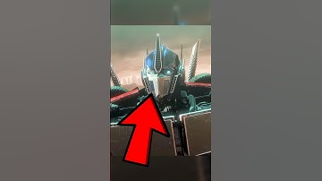 Did Optimus Prime Lead Differently ! in Transformer Prime #transformers #shorts