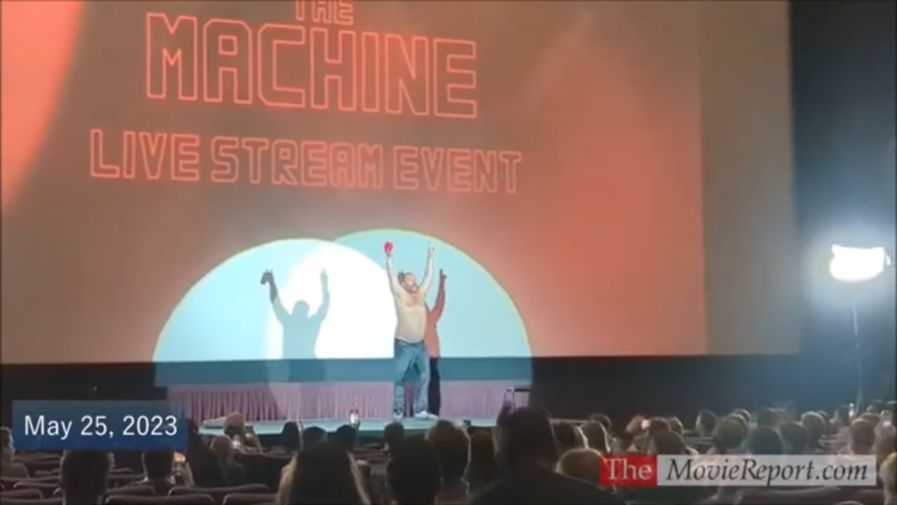 Bert Kreischer THE MACHINE world premiere introduction May 25, 2023 YouTube