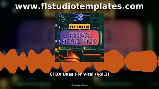 CTBX Bass For Vital Vol 2 Breakbeat Beats Preset Pack