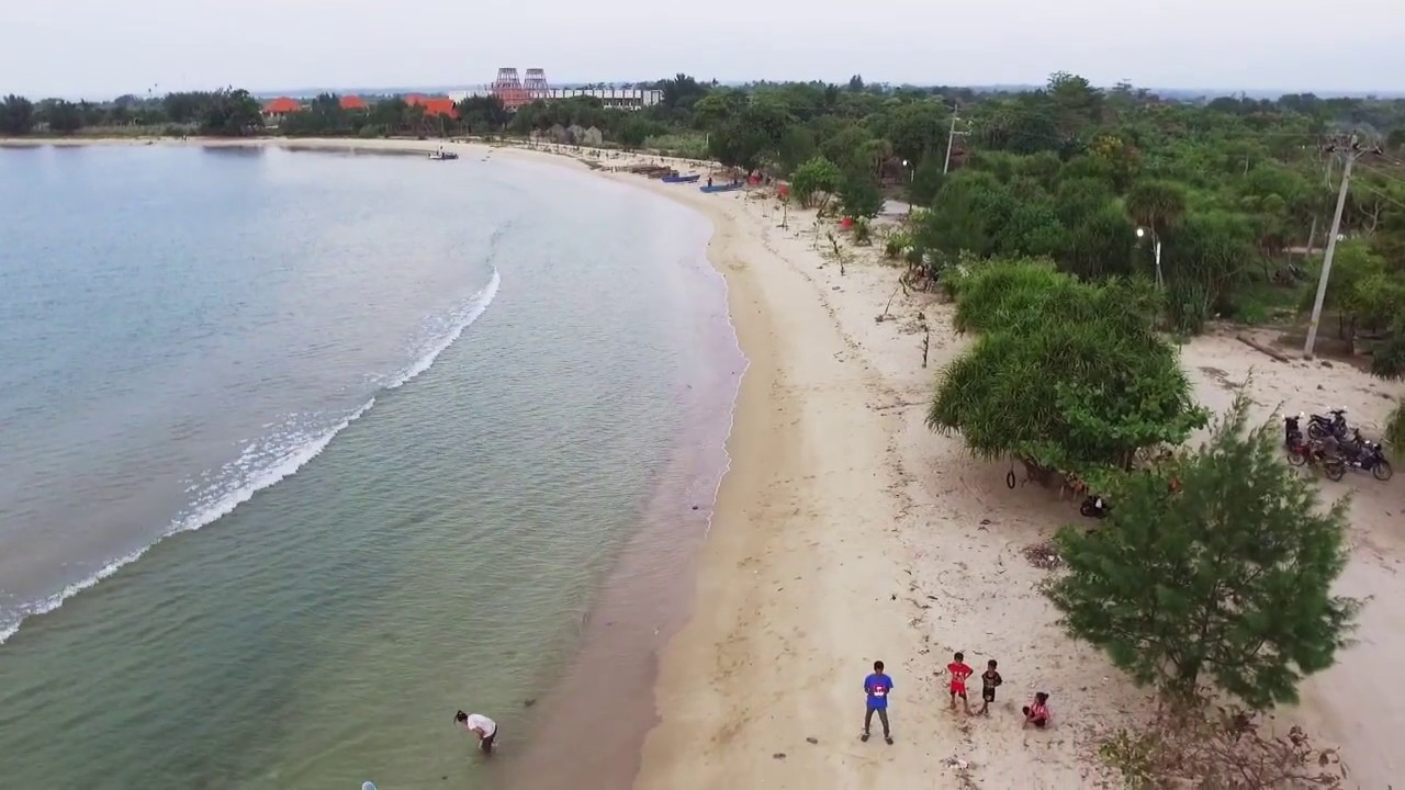 Panorama Pantai Blebak Jepara Bermain Dji Phantom 3