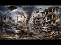 رعب نهاية العالم في تركيا عاصفة هوجاء وإعصار يضربان البلاد