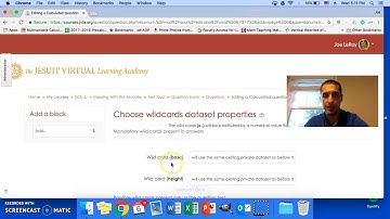 Calculated Questions in Moodle