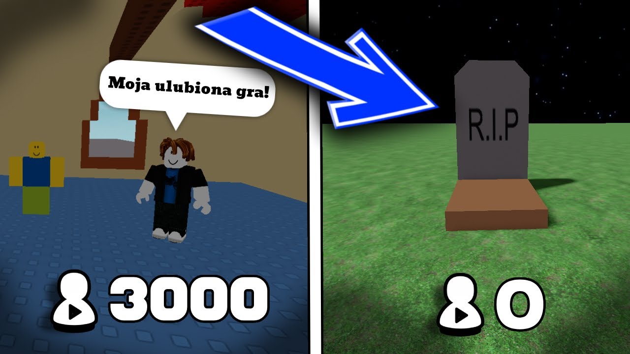 DLACZEGO GRY NA ROBLOXIE TAK SZYBKO UPADAJĄ?