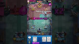 Un día mas jugando con chispitas empezamos a subir copas #clashroyale #parati #clips
