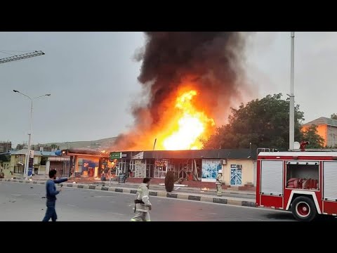 В Душанбе произошел взрыв на АЗС