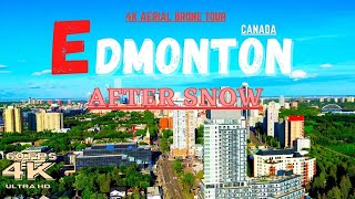 Edmonton ᴄᴀ 2023 4K Ultra HD | Aerial Drone Tour
