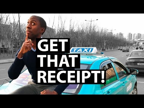Taxi Chinese How To Take A Taxi In China Get The Receipt 