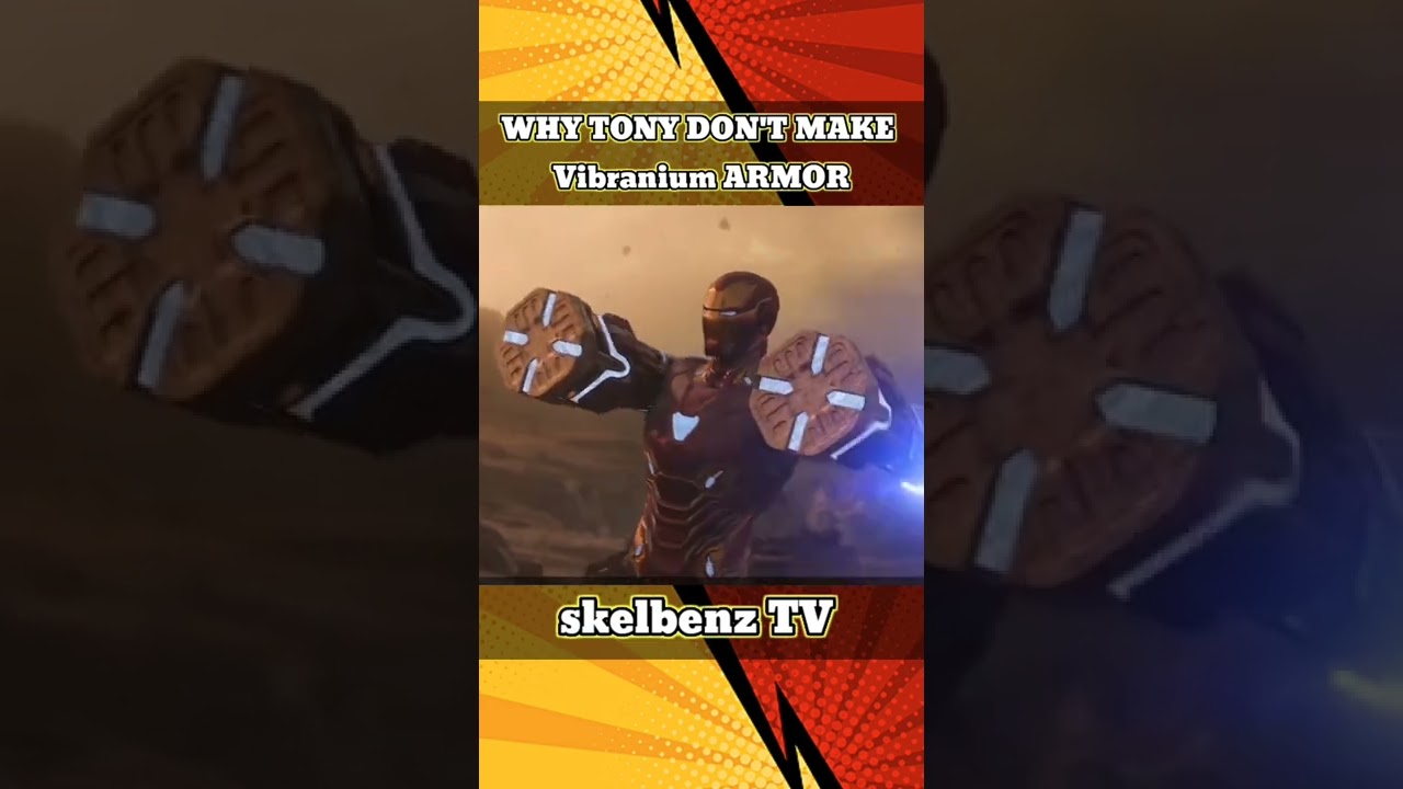 why Ironman is not vibranium Man || vibranium is not for tony ||