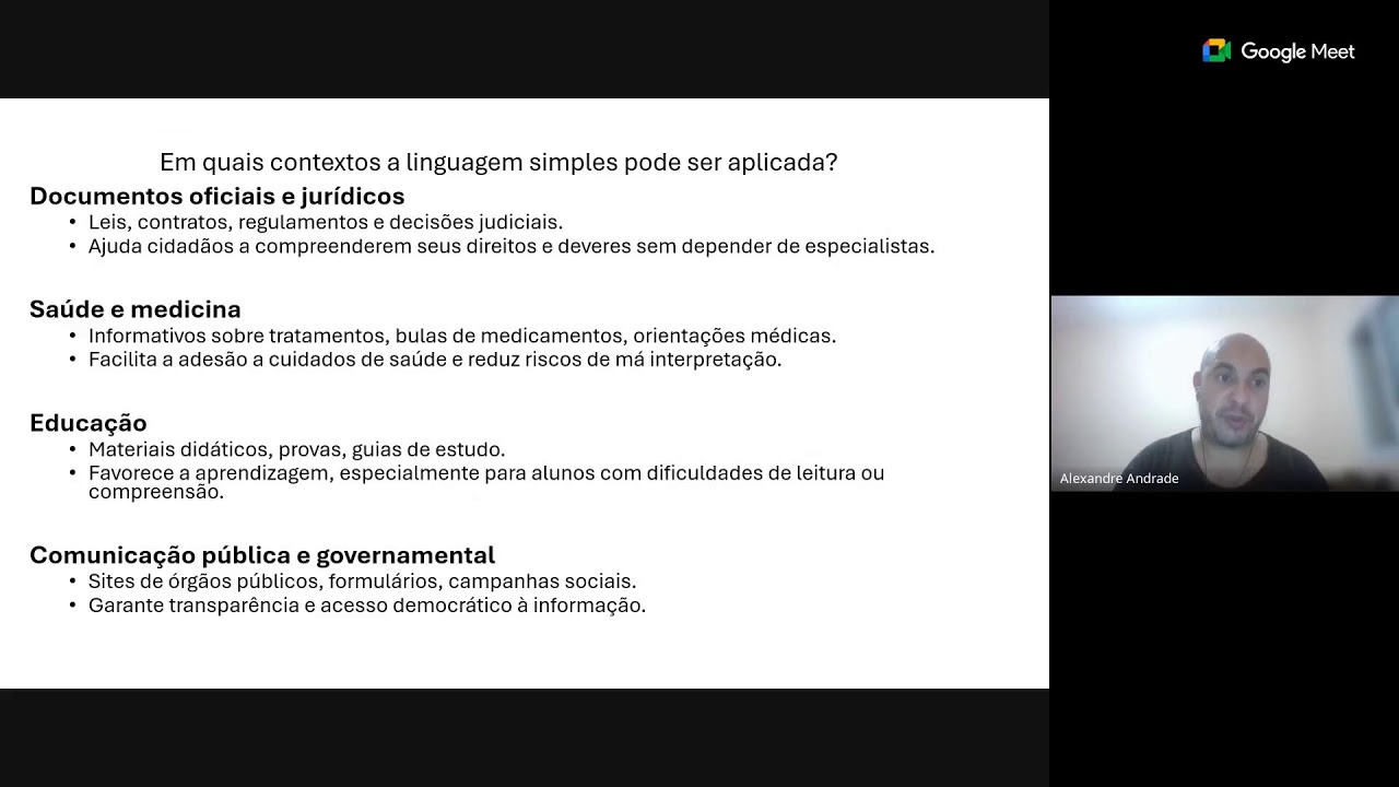 Parte 02 - Linguagem Simples - desafios, preconceitos, públicos e contextos