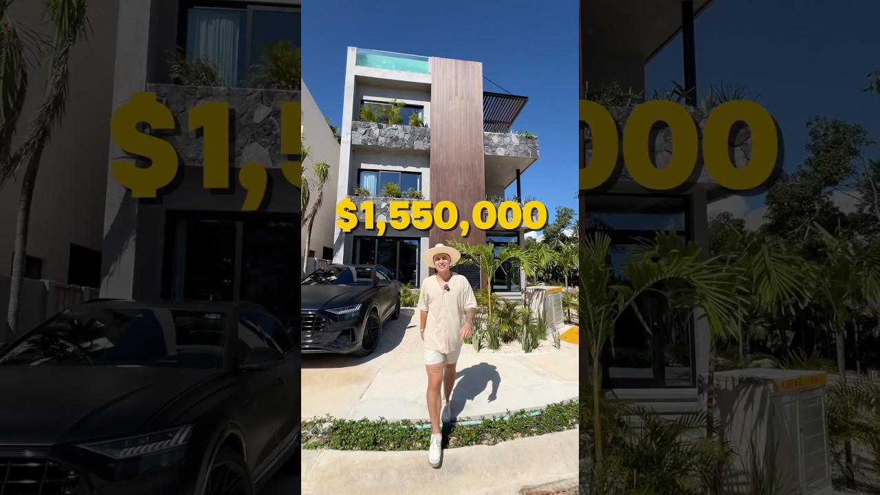 $1,550,000 Tulum, Mexico Villa! 🏠🇲🇽