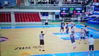 SJ Belangel #27 show off fake & drive (Daegu Kogas vs Korean Basketball team) tune-up game