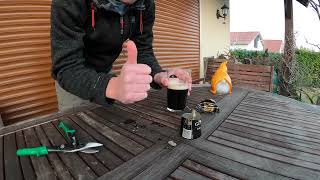 Ball inside a can of Guinness (the widget)