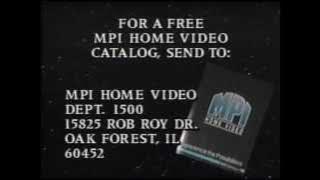 MPI Home Video Catalog — 1989