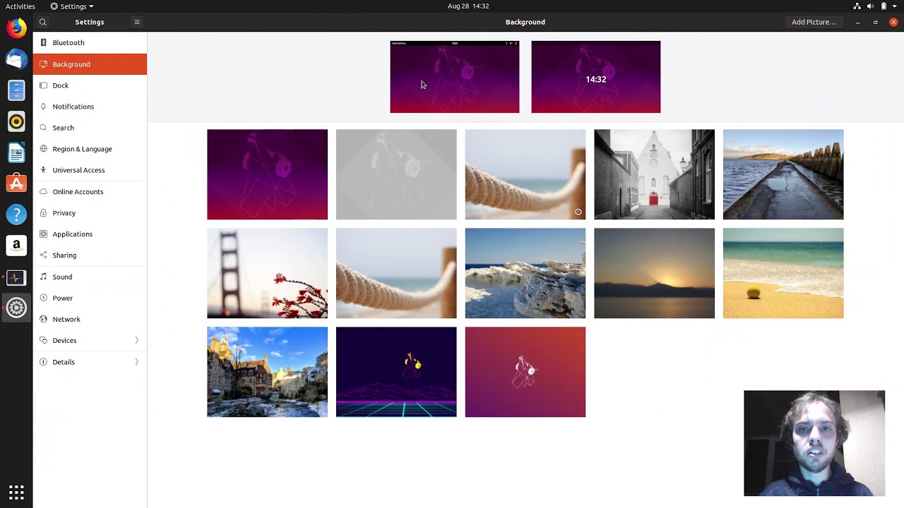 Ubuntu 19.10 Daily Builds with Gnome 3.34 Beta overview
