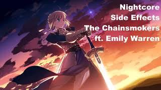 Nightcore - Side Effects - The Chainsmokers ft. Emily Warren