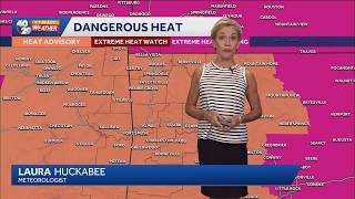 Triple Digit Heat for More Folks Today
