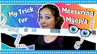 HOW DO I MEASURE MY VISION AT HOME | My Trick for Working out my Diopters in EndMyopia