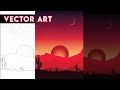 Vector Art | How to make vector painting in easy steps