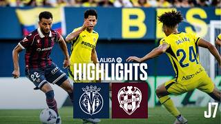 Villarreal vs Levante highlights (3-1) - La Liga