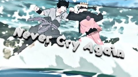 Never Cry Again - Naruto AMV Edit | Advanced Xan Rotate | After Effects (Free PF)