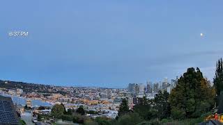 Seattle Sunset Timelapse | Bhy Kracke Park | October 18, 2026
