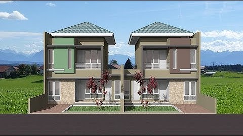 House design with Sketchup and Irender Nxt