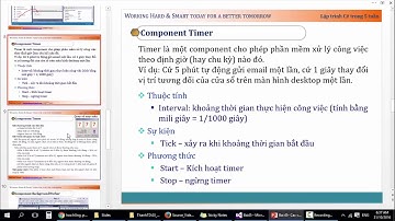 Bài 02  Các component thường dùng trong C# P 1 mp4