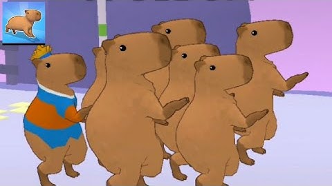 Capybara Rush - All Levels Gameplay Android,ios (Levels 146-147)