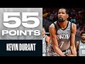 KD Drops New Career-High 55 PTS in ATL