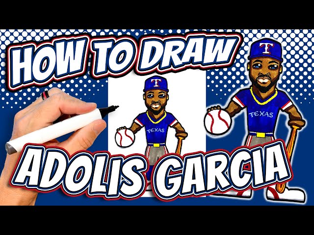 Texas Rangers Simple Drawing How To Draw Rangers Players