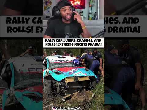 Rally Driver Loses Control at 100mph #wrc #rally #shorts