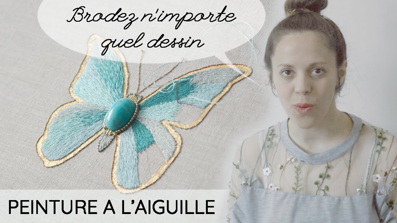 Peinture à l'aiguille: la technique de remplissage pour TOUT broder