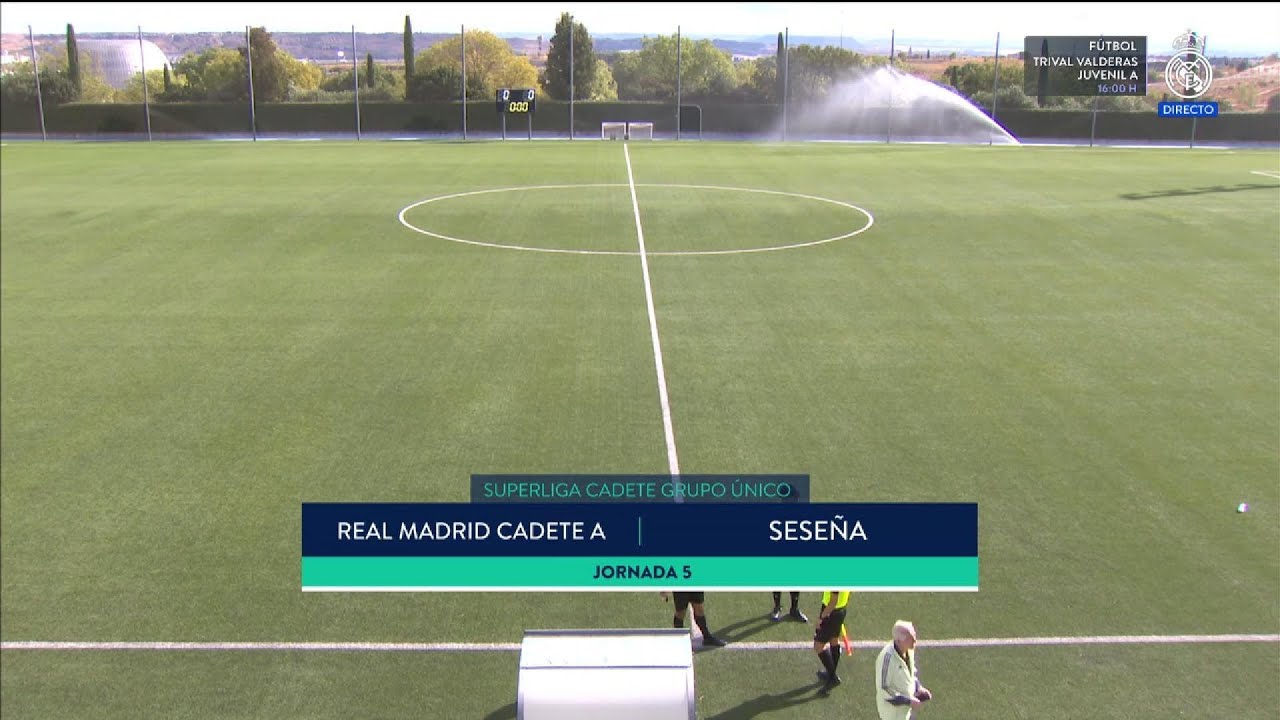 Real Madrid Cadete A - Seseña (J5 - Superliga Cadete) - RMTV