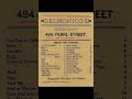 old restaurant bills| memories|