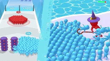 Count Master Crowd Runner 3D Gameplay Walkthrough Level 24-25 🤴👤👥 | android games | ios games